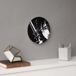 knight Of The Night Rund Klocka