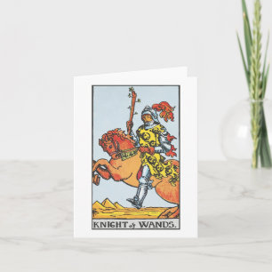 Knight of trollspö - Rider Waite Smith tarot Kort