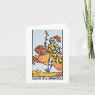 Knight of trollspö - Rider Waite Smith tarot Kort