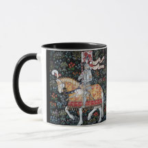 Knight på Horseback Mugg Tile Montecute Tapestry