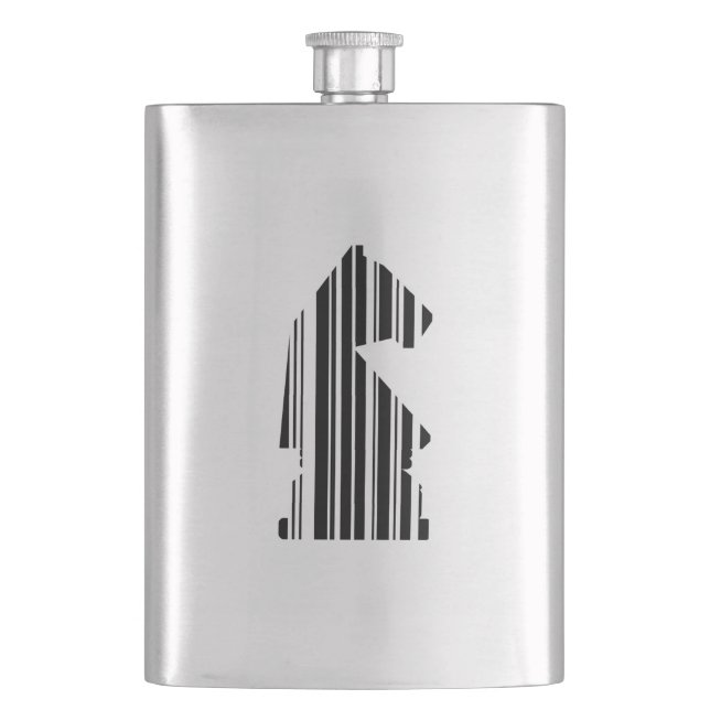 KNIGHT PUB CODE Chess Biet Mönster Design Fickplunta (Framsidan)