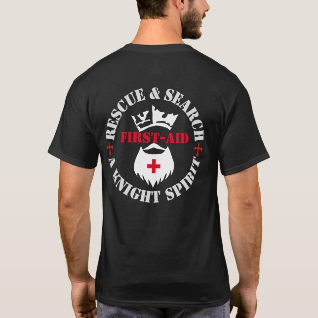 Knight Rädding & Search T Shirt (Baksida)