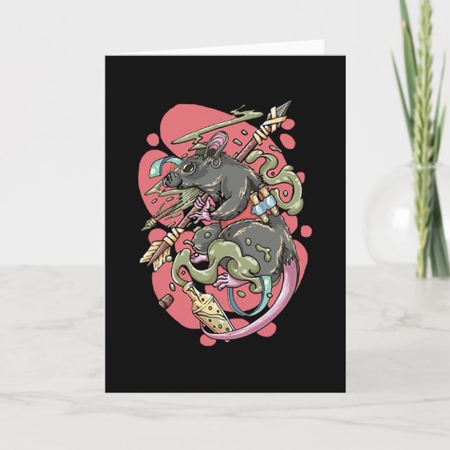 Knight Råtta Kort (Framsida)