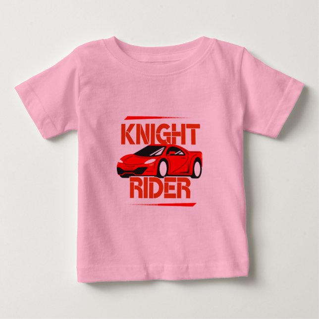 Knight Rider Baby T-Shirt  (Framsida)