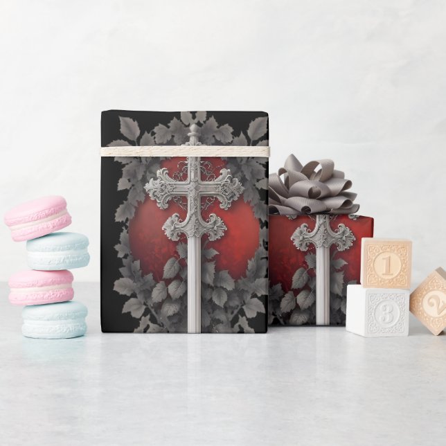 Knight Shield Presentpapper (Baby Shower)