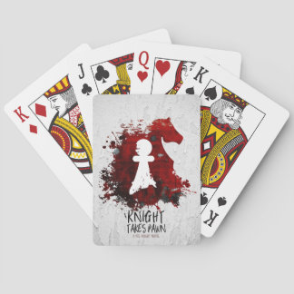 Knight tar pawn av Martha Sweeney-spelkort Kortlek