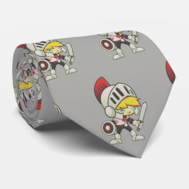 Knight Team Mascot Football Necktie Slips
