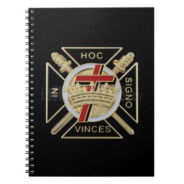 Knight Templar Anteckningsbok (Framsidan)