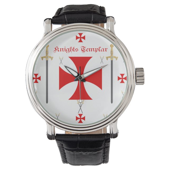 Knight Templar Armbandsur (Framsida)