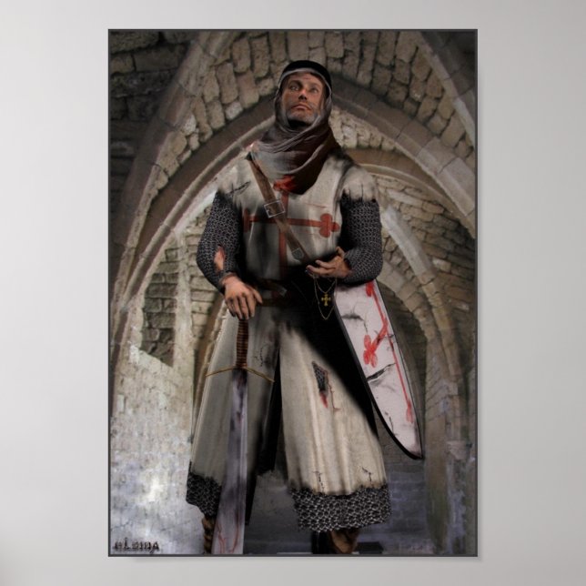 Knight Templar - det sista stativet Poster (Framsidan)