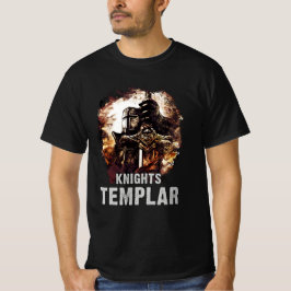 Knight Templar Epic Crusader Warriors of Jesus T Shirt