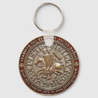KNIGHT TEMPLAR GEO COIN NYCKELRING