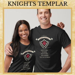 Knight Templar History warrior of jesus christ T Shirt