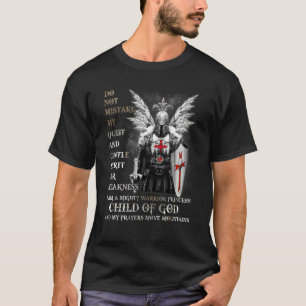 Knight Templar, jag är Guds barn, en krigare T Shirt