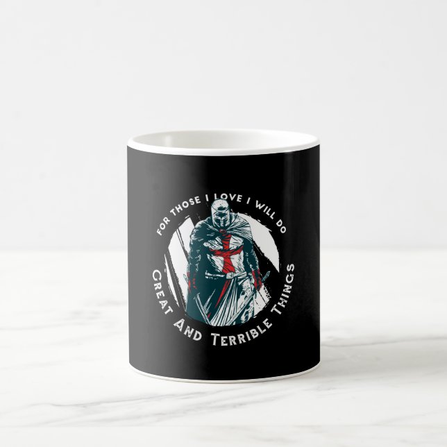 Knight templar kaffemugg (Center)