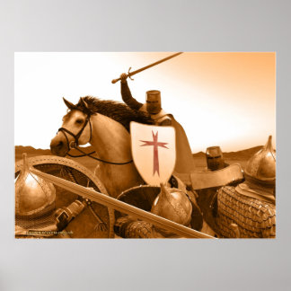 Knight Templar - Kom to Death Poster