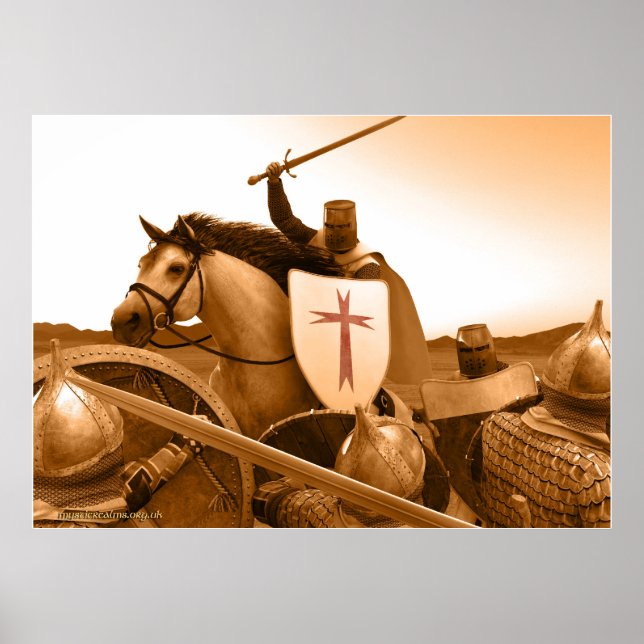 Knight Templar - Kom to Death Poster (Framsidan)