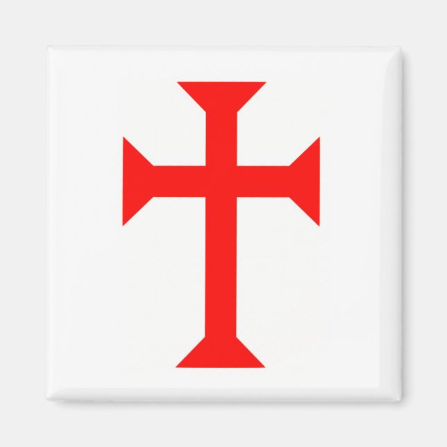 Knight Templar Magnet (Framsidan)