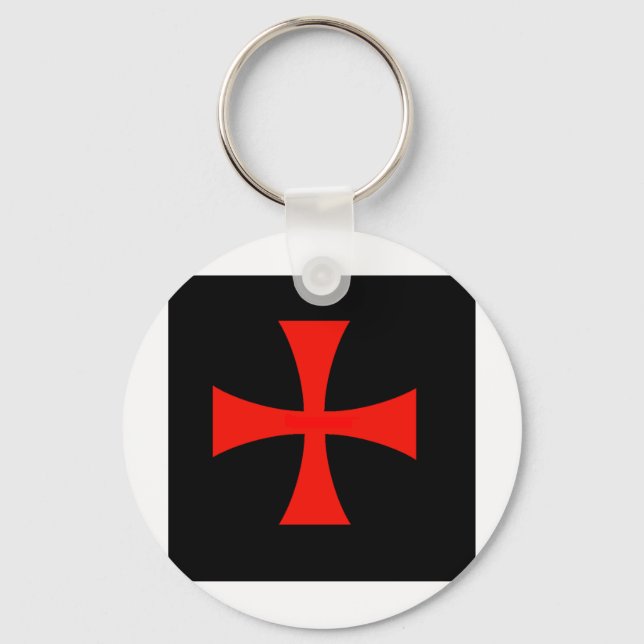 Knight Templar Nyckelring (Framsida)