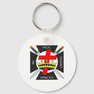 Knight Templar Nyckelring