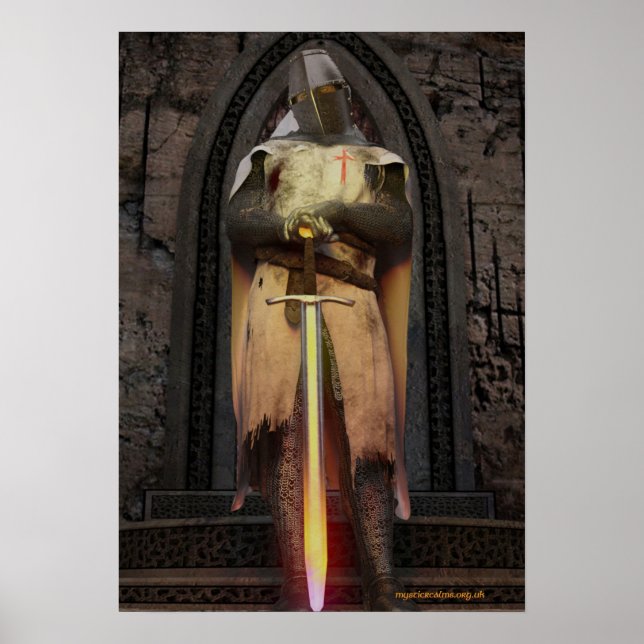 Knight Templar Poster (Framsidan)