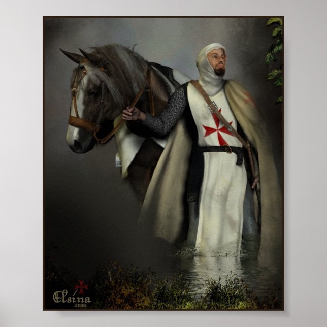 Knight Templar Poster (Framsidan)