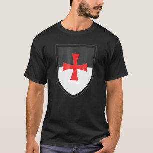 Knight Templar Shield Kor Crusades Kristi Warri T Shirt