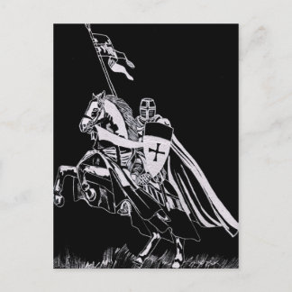 Knight Templar Vykort