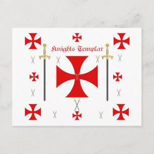 Knight Templar Vykort