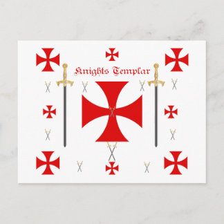 Knight Templar Vykort