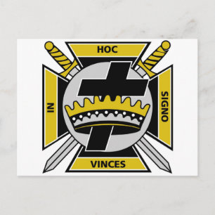 Knight Templar Vykort