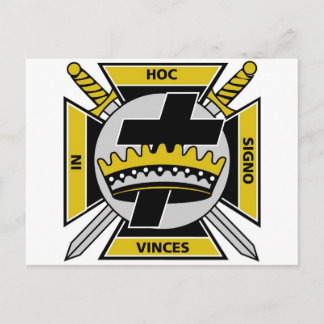 Knight Templar Vykort