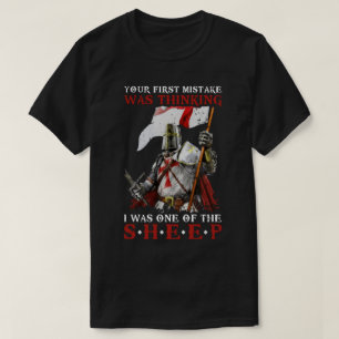 Knight Templs ditt första misstag var att tänka T Shirt