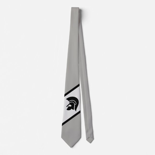 Knight Vikings Warriors Mascot Football Necktie Slips (Framsida)