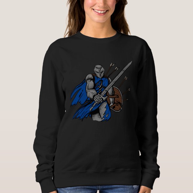 Knight Warrior T Shirt (Framsida)