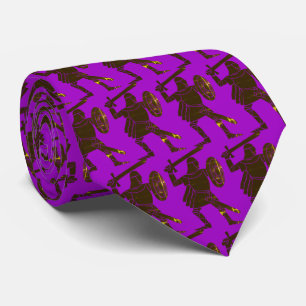 Knight Warriors Vikings Mascot Football Necktie Slips
