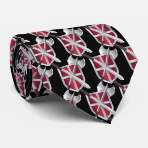 Knight Warriors Vikings Mascot Football Necktie Slips