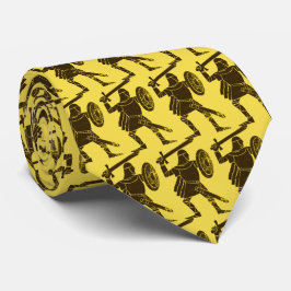 Knight Warriors Vikings Mascot Football Necktie Slips