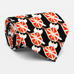 Knight Warriors Vikings Mascot Football Necktie Slips