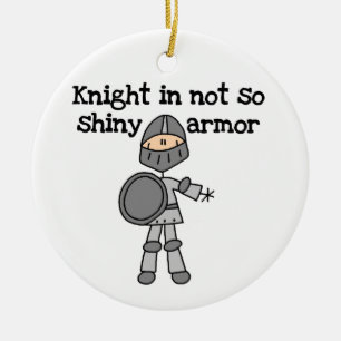 Knight without Shine Julgransprydnad Keramik