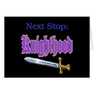 Knighthood Hälsningskort