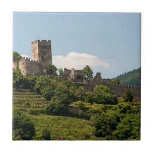 Knight's Castle i Wachau Austria Kakelplatta