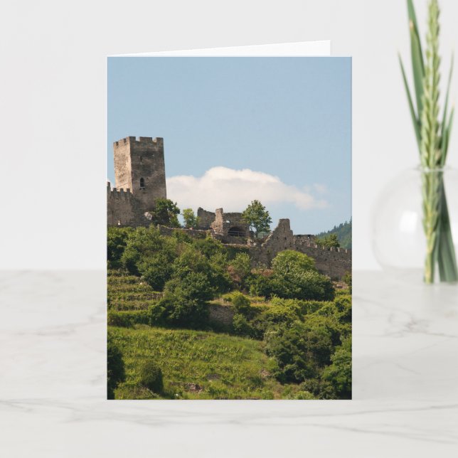 Knight's Castle in Wachau Austria Kort (Framsida)