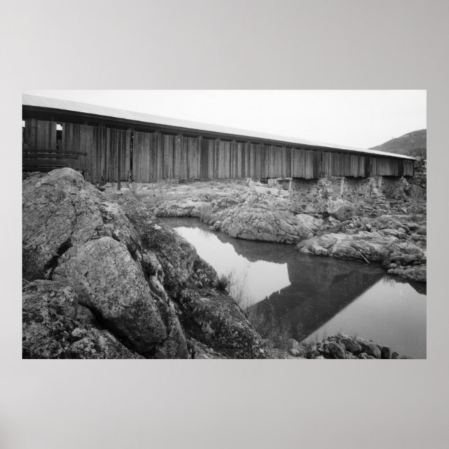 Knight's Ferry Bridge Poster (Framsidan)