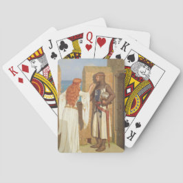 Knight's Shadow (av Edmund Blair Leighton) Casinokort