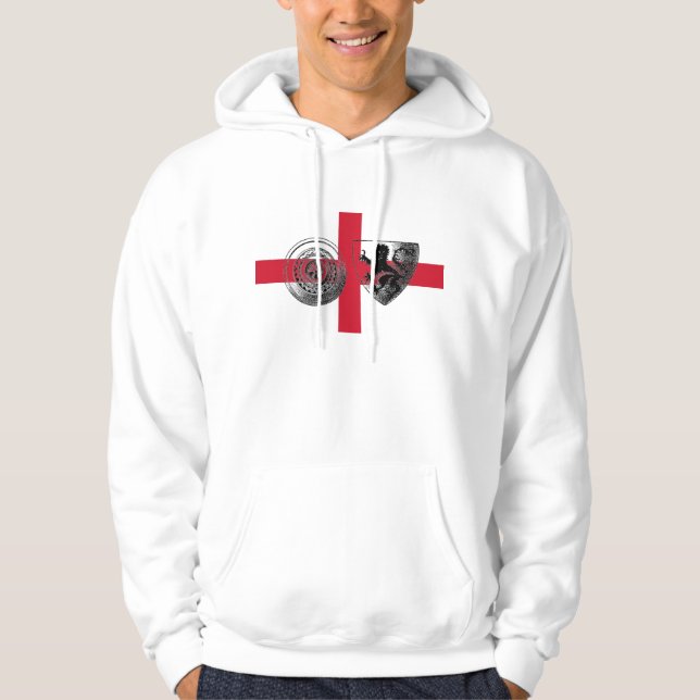 Knight's Shields Shirt Tröja Med Luva (Framsida)