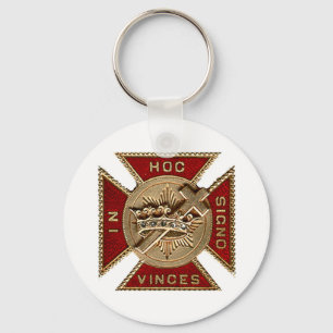 KNIGHTS TEMPLAR NYCKELRING