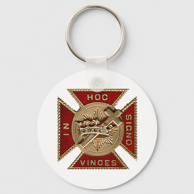 KNIGHTS TEMPLAR NYCKELRING (Framsida)