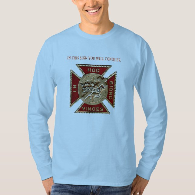 KNIGHTS TEMPLAR TEE SHIRT (Framsida)