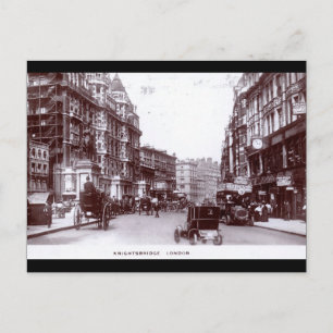 Knightsbridge, London 1910-Vintagen Vykort
